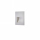 Aplique de Pared Integración Yeso para Bombilla LED GU10 / GU5.3  Corte 103x148 mm