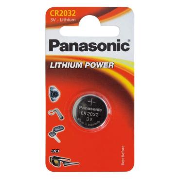 Blister 1 Pila Litio 3V CR-2032EL/1B PANASONIC 3 V
