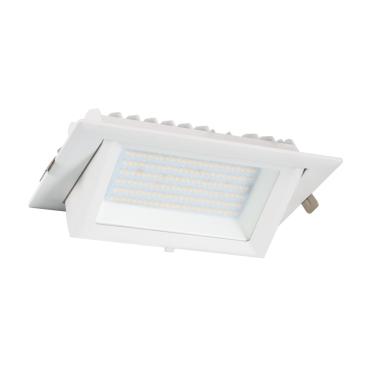Downlight LED 60W Rettangolare Orientabile SAMSUNG 130lm/W Foro 210x125 mm Diverse opzioni