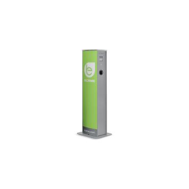 Caricabatterie per Auto Elettrica SCAME OCPP 7.4KW Monofase Torre con 2 Prese 204.CA21B-T2T2A 7400 W