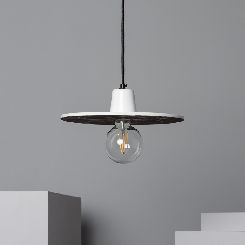 Lampa Wisząca Ceramiczna Vinyl
