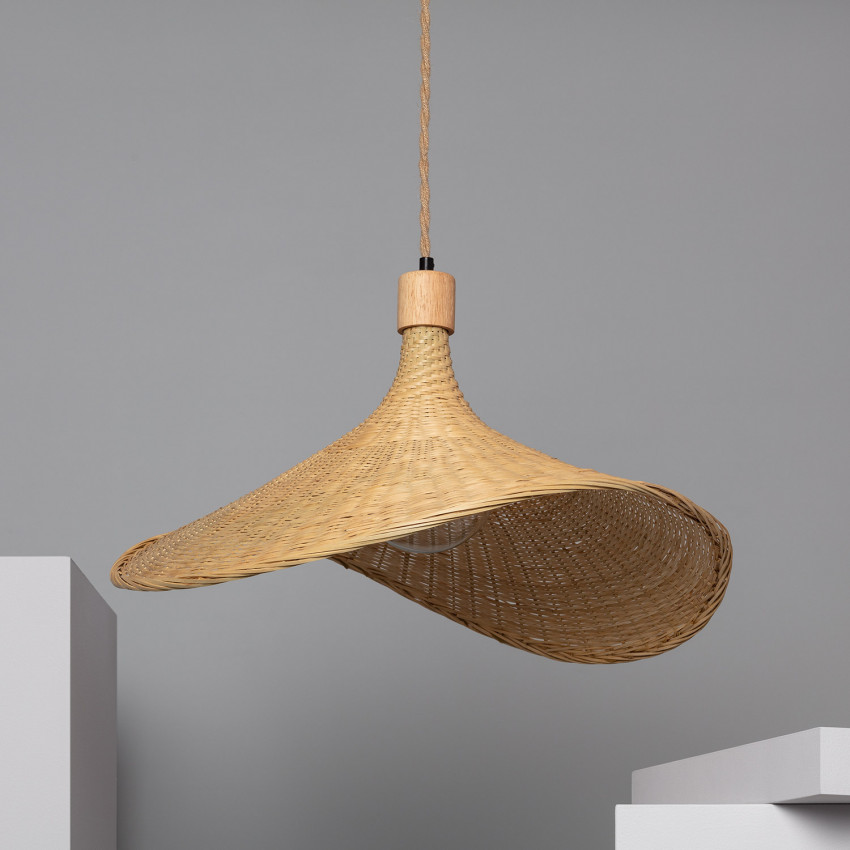 Lampa Wisząca Bambu Kathu Sienet