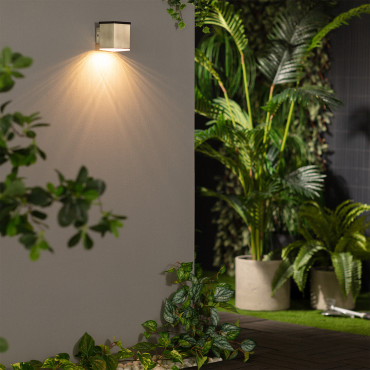 Kinkiety Ścienny Zewnętrzny Solarny LED z Aluminium Jafaro3000K