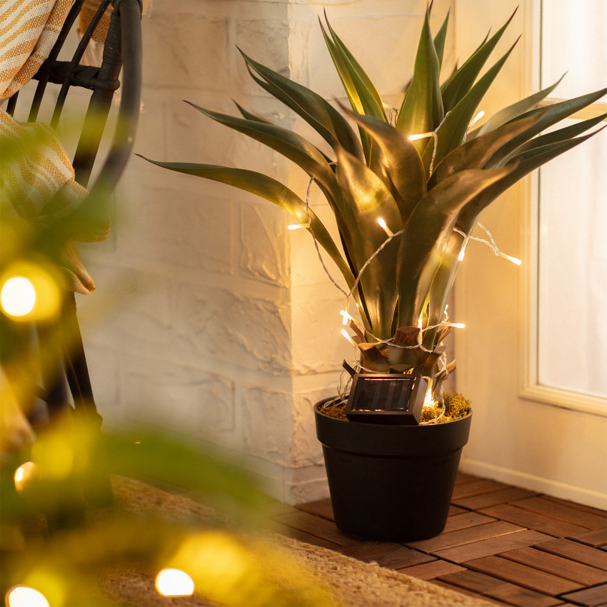 Girlanda LED Solarna Lilac 2m