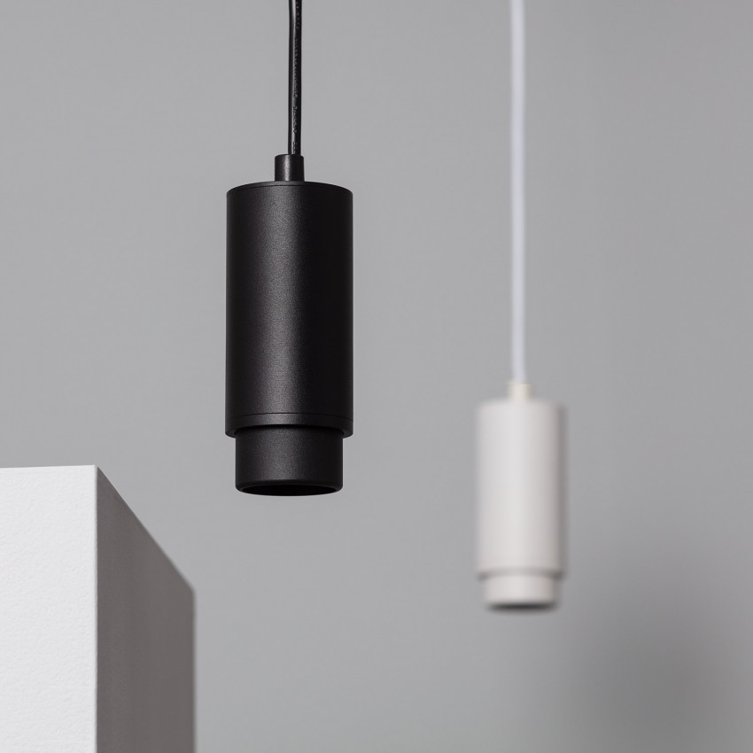 Lampa Wisząca Aluminiowa Multikątowa 10-50º do Żarówek GU10 Cuarzo