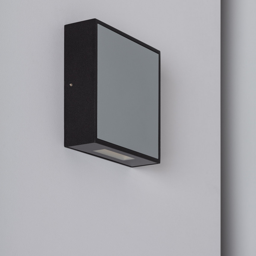Kinkiet Ścienny LED 6W Aluminiowy Roma Szary