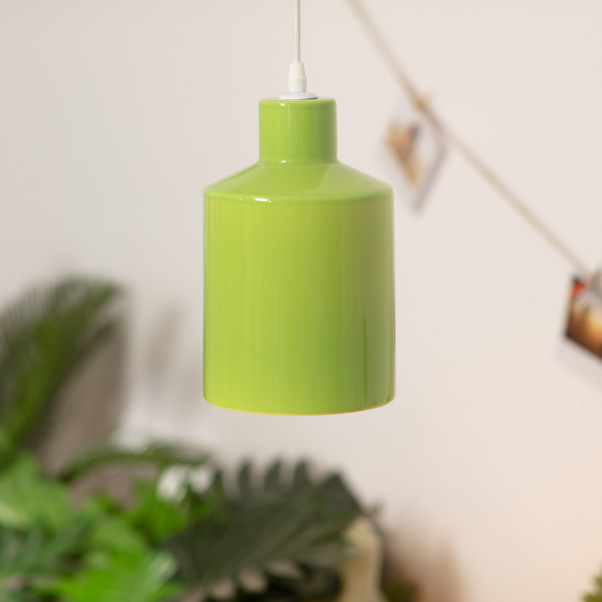 Lampa Wisząca Ceramiczna Bakuli Alpes