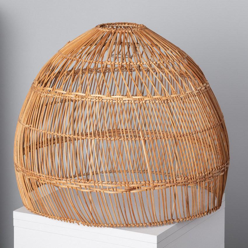 Abażur Lampa Wisząca z Rattanu Yamil Ø550 mm ILUZZIA