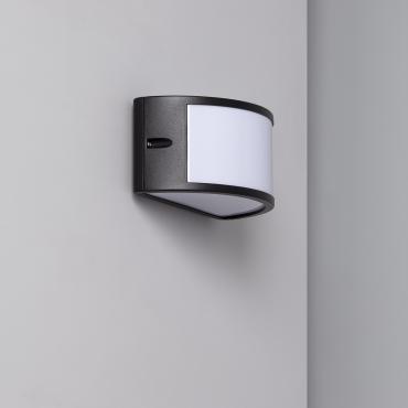 Kinkiet Ścienny Zewnętrzny z Aluminium LenirCzarny