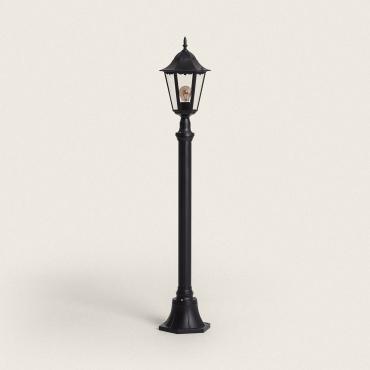 Lampa Ogrodowa Zewnętrzna Naziemna Stojąca 185cm Black TraditionalCzarny