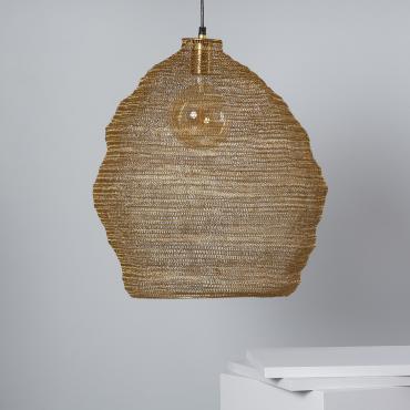 Lampa Wisząca z Metalu MilosMosiądz