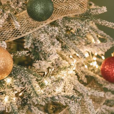 Girlanda LED Zewnętrzna Drut Chromowana 9.6m2700K