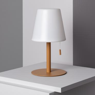 Fotografia produktowa: Lampa Stołowa LED 2.6W Przenośna Zewnętrzna Aluminiowa z Akumulatorem Epinay