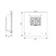 Luminaria LED Philips Dulcinea BDP102 41.8W