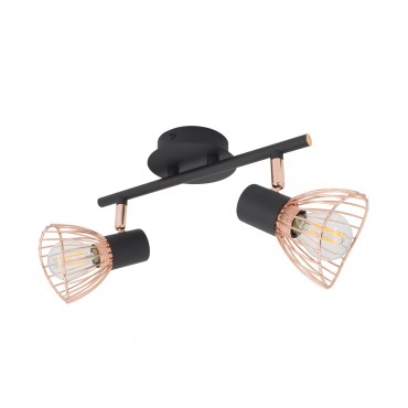 Adjustable Saban Surface Spotlights In Copper X2