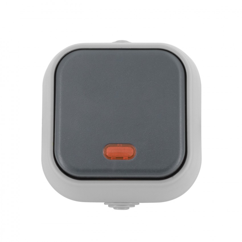 Doorbell Switch with a Light Signal (IP54) Ledkia
