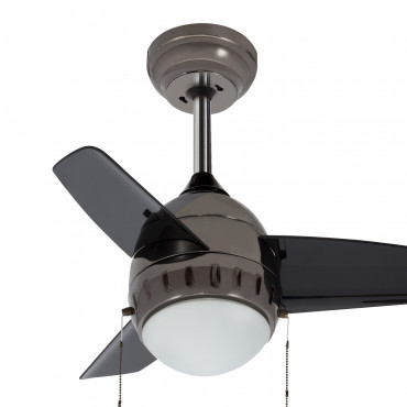 Black 7w Modern Led Ceiling Fan