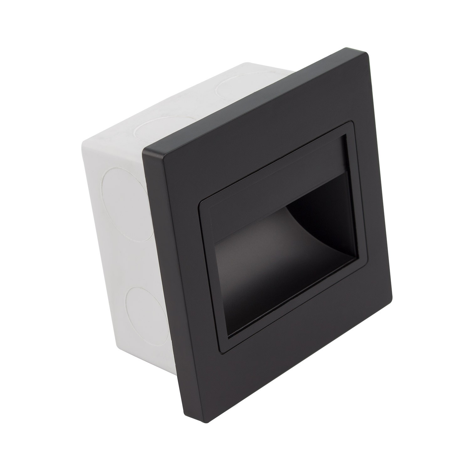 Randy Led Step Light With A Black Finish Ledkia Led Step Light With A Black Finish