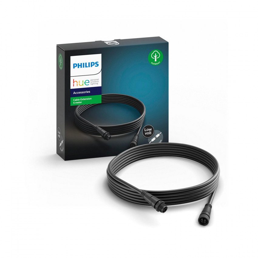 5m PHILIPS Hue White Colour Outdoor Cable Extension IP67