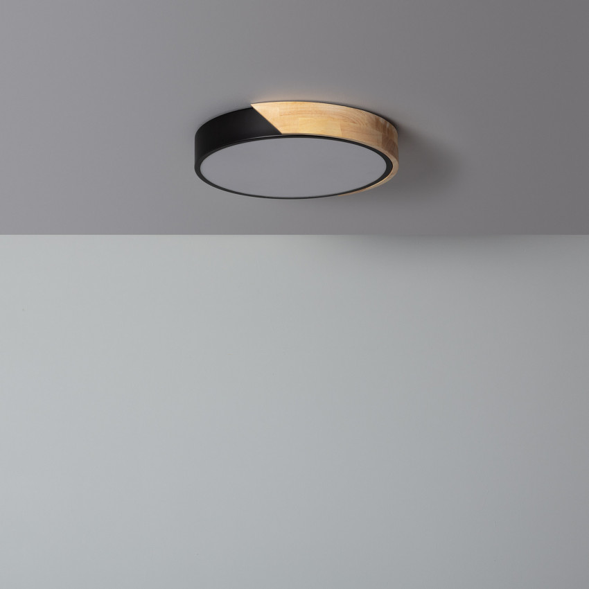 Plafón LED Circular CCT Semi-Dari 18W