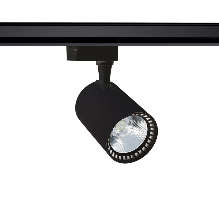 Black 40W Bron LED Spotlight  for Single-Circuit Track