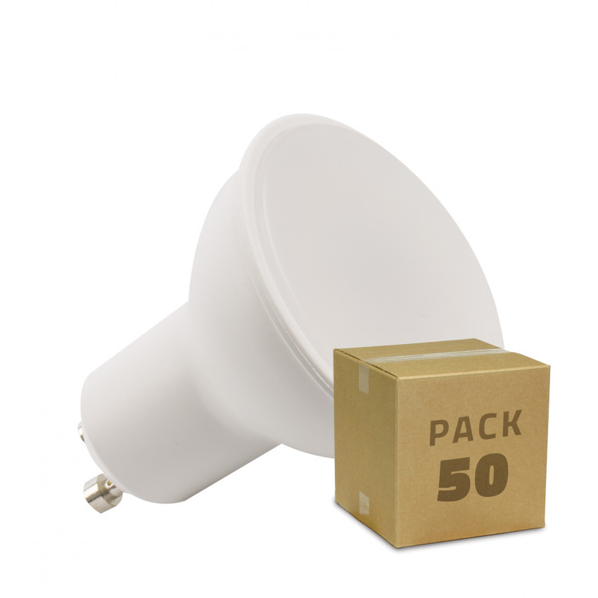 Box of 50 GU10 S11 120º 7W LED Bulb Warm White 