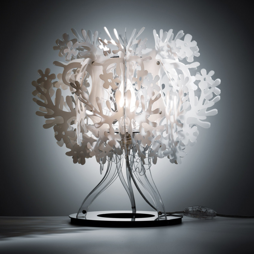 SLAMP Fiorellina White Table Lamp