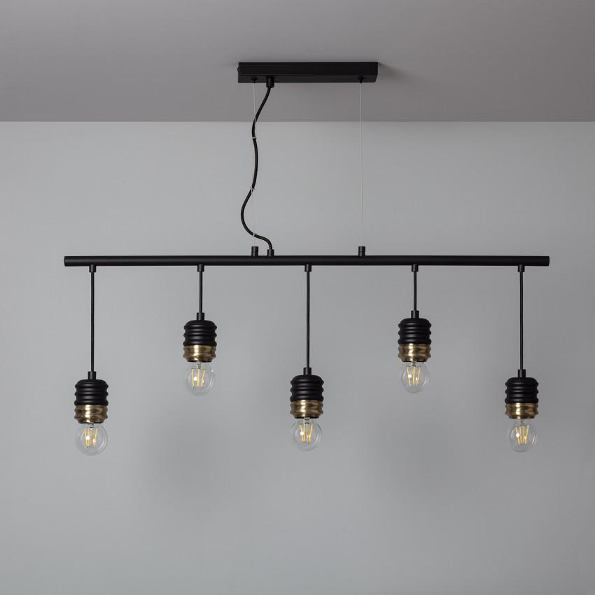 Rugat 5 Spotlight Metal Pendant Lamp