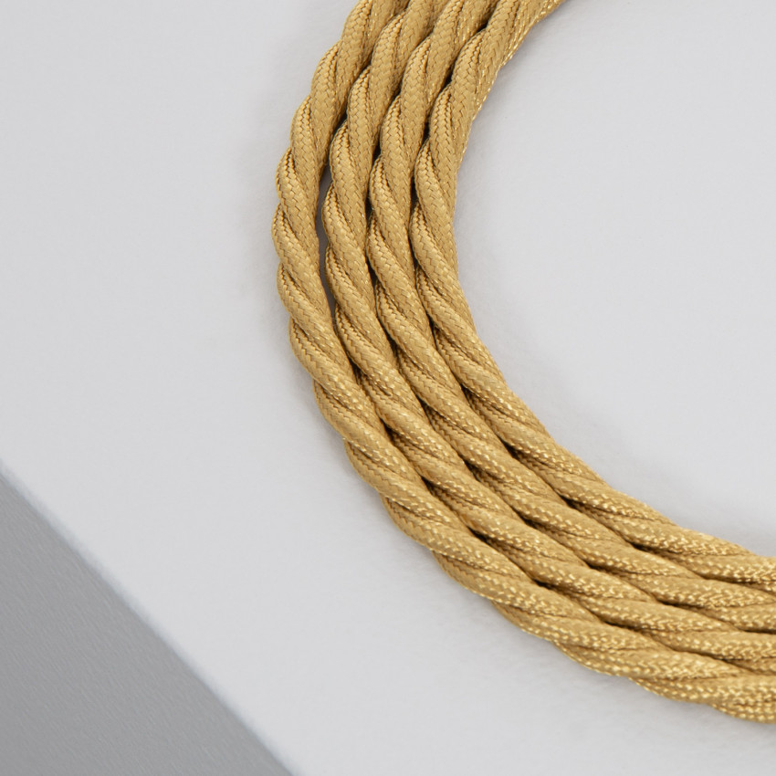 Braided Gold Design Cables