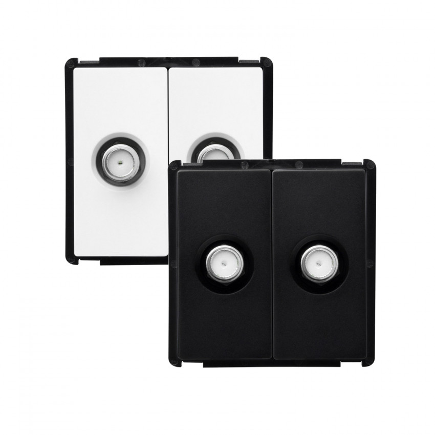 Double Satellite Socket Modern