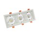 3x10W Adjustable Madison CREE-COB LED Spotlight in White