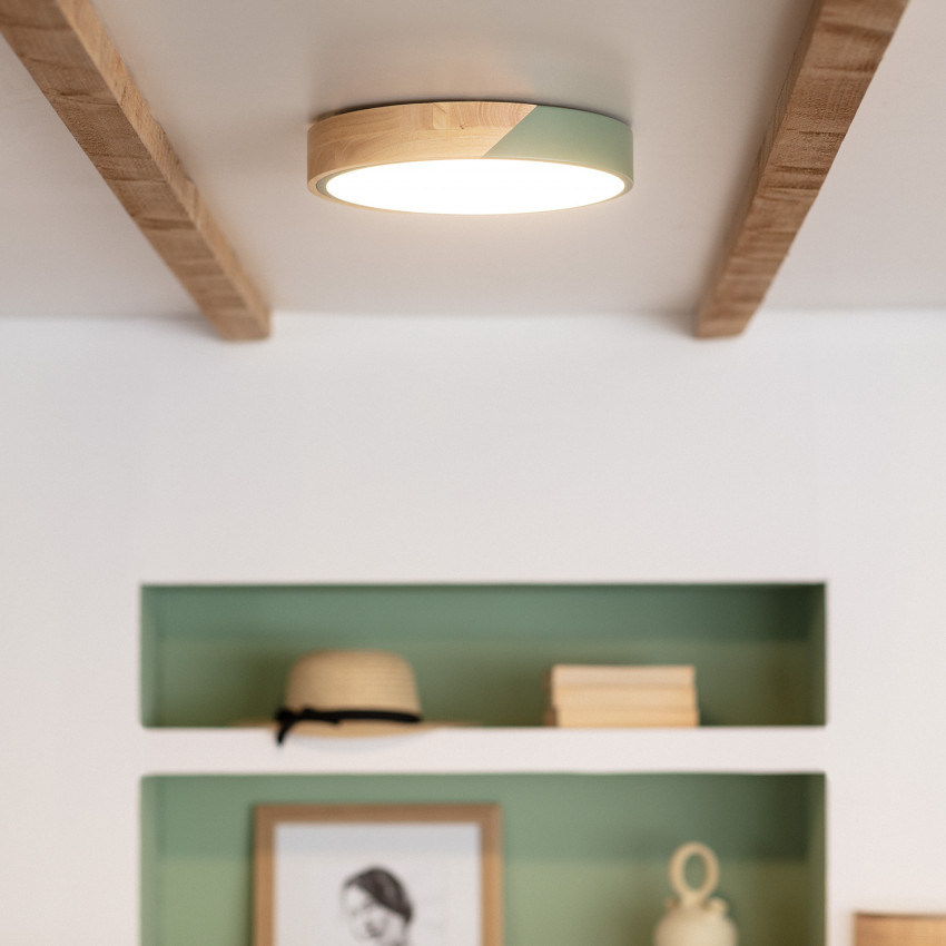 Plafón LED Circular CCT Semi-Dari 18W