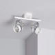 Foco Orientable Siner 2x Blanco