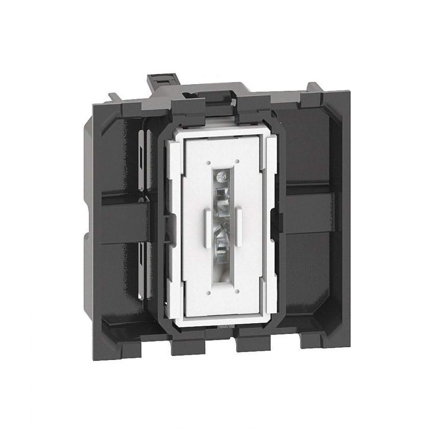 Bticino LivingLight sokkel - LN4003A Wisselschakelaar 16AX 250V 1 module steekklemmen- z. toets NOG 5 STUKS IN VOORRAAD - Elektrisch installatiemateriaal online kopen