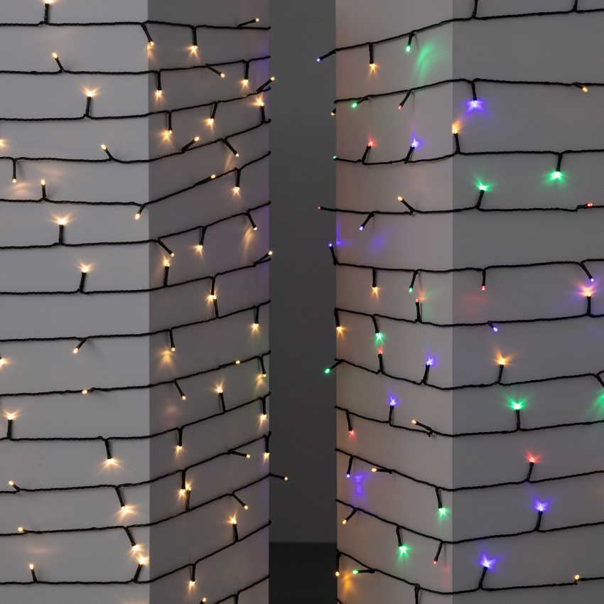 22m Solar LED Garland String Light with Solar Charger