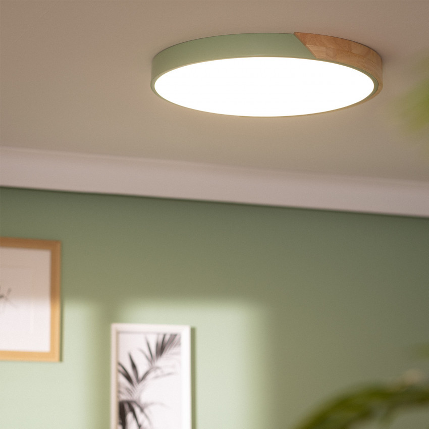Plafón LED Circular CCT Semi-Dari 18W