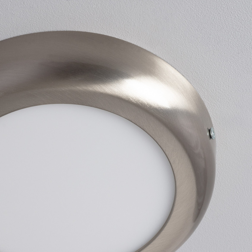 Silver Round Design 12W LED Surface Panel