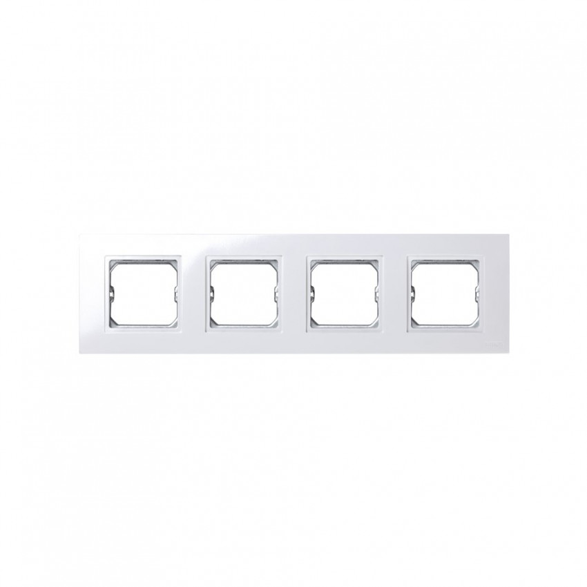 Frame for an Intermediate 4-Element Piece White SIMON 27 Play 2701640-030