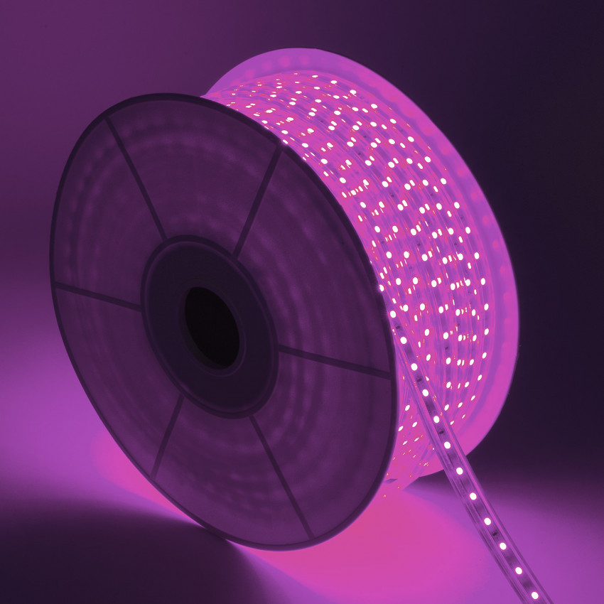 50m LED Strip in Violet, 220V AC, SMD5050, 60 LED/m 