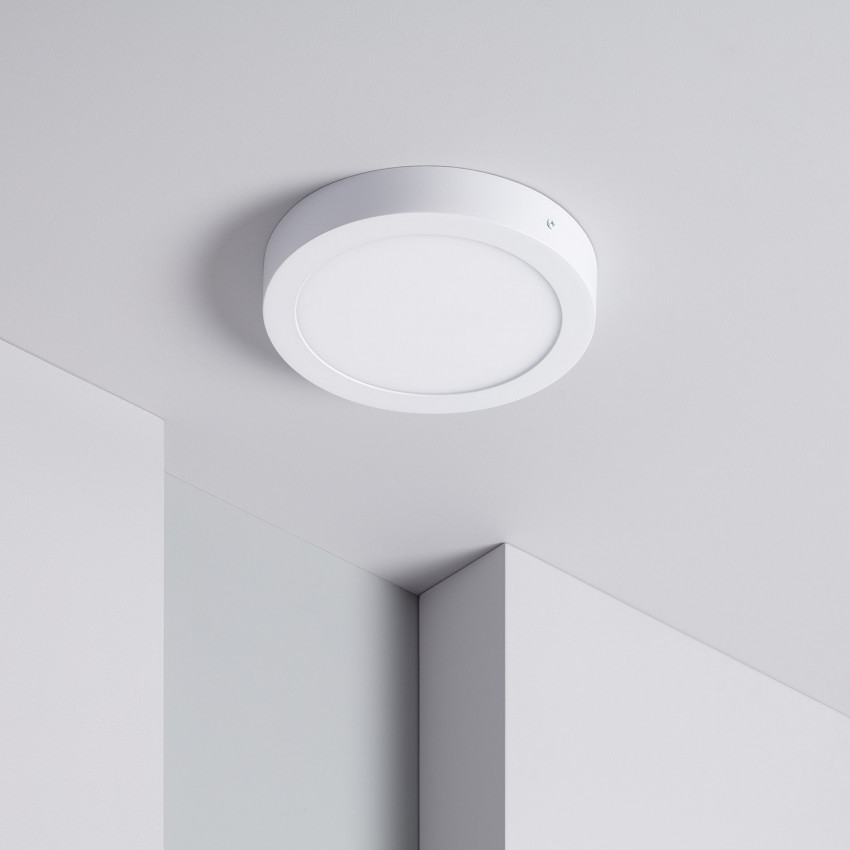 Round 18W LED Surface Panel SwitchCCT Selectable Ø 225mm