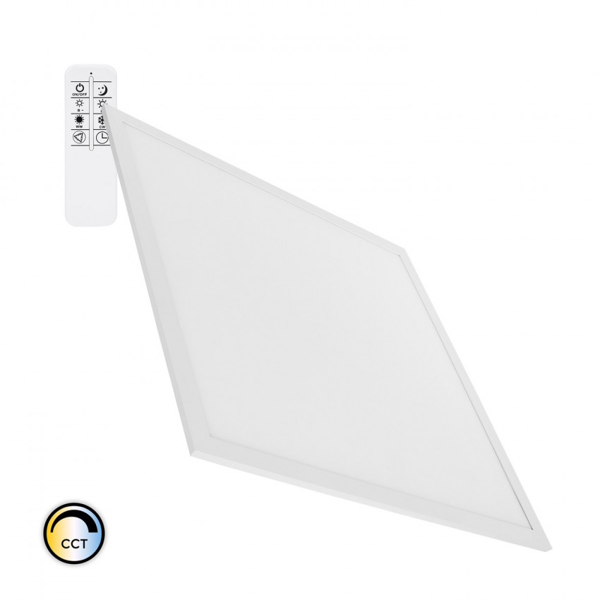 60x60cm 40W 3600lm LED Panel Dimmable Selectable CCT with Remote Control