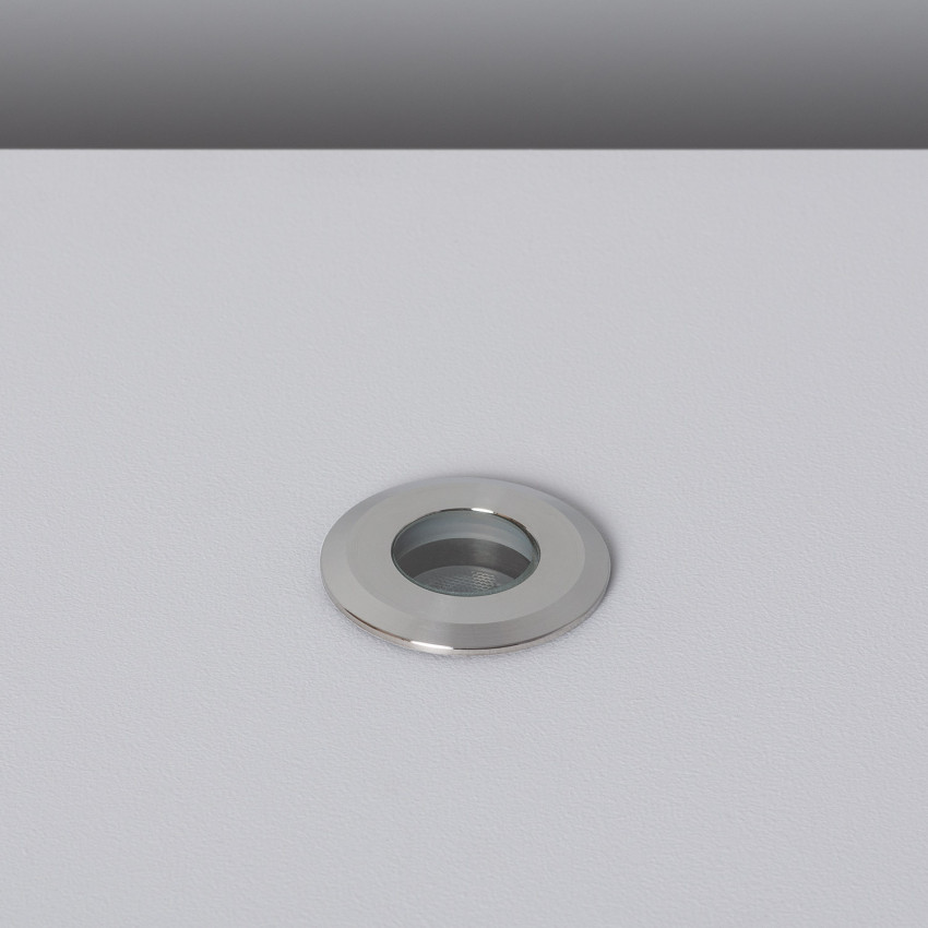 Tiziano 1W 12-24V DC Aluminium Floor-Recessed Spotlight IP65