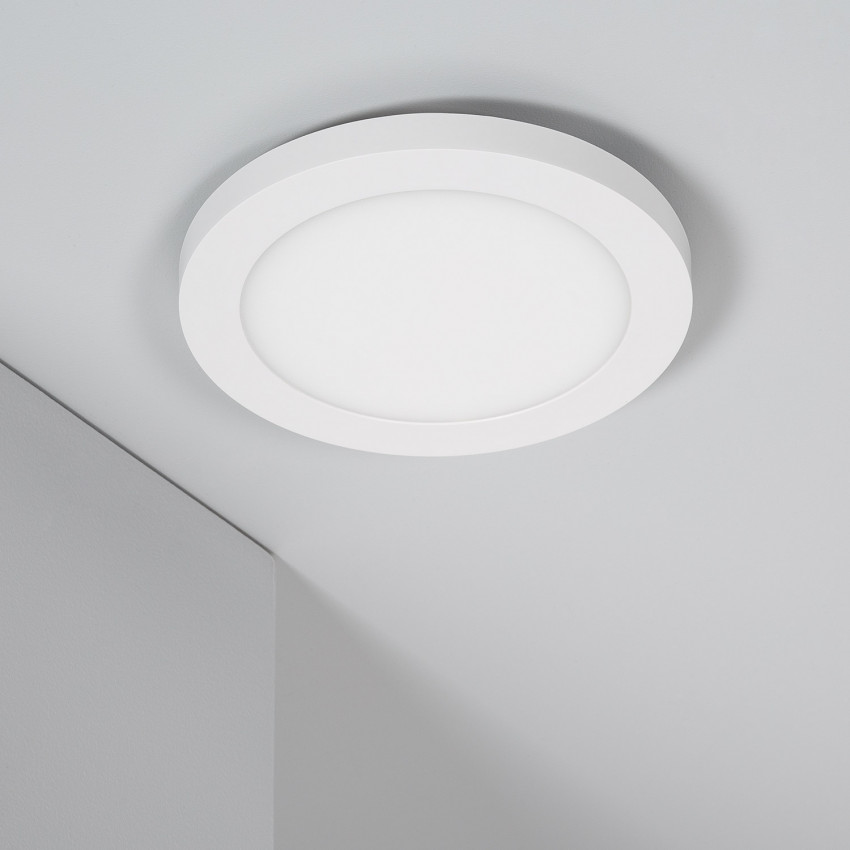 Round 22W LED Surface Panel with Selectable CCT and Ø60-160 mm Adjustable Cut-Out