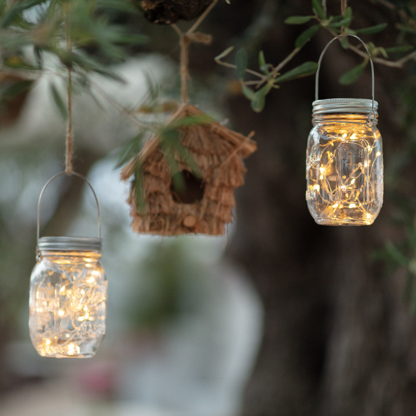 Jar Solar Outdoor LED Lamp