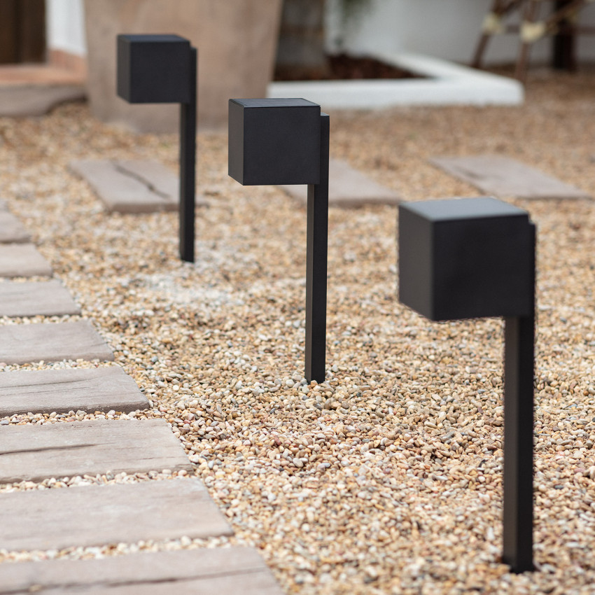 Baliza LED Solar Cairo con Detector de Movimiento Radar IP65 40cm