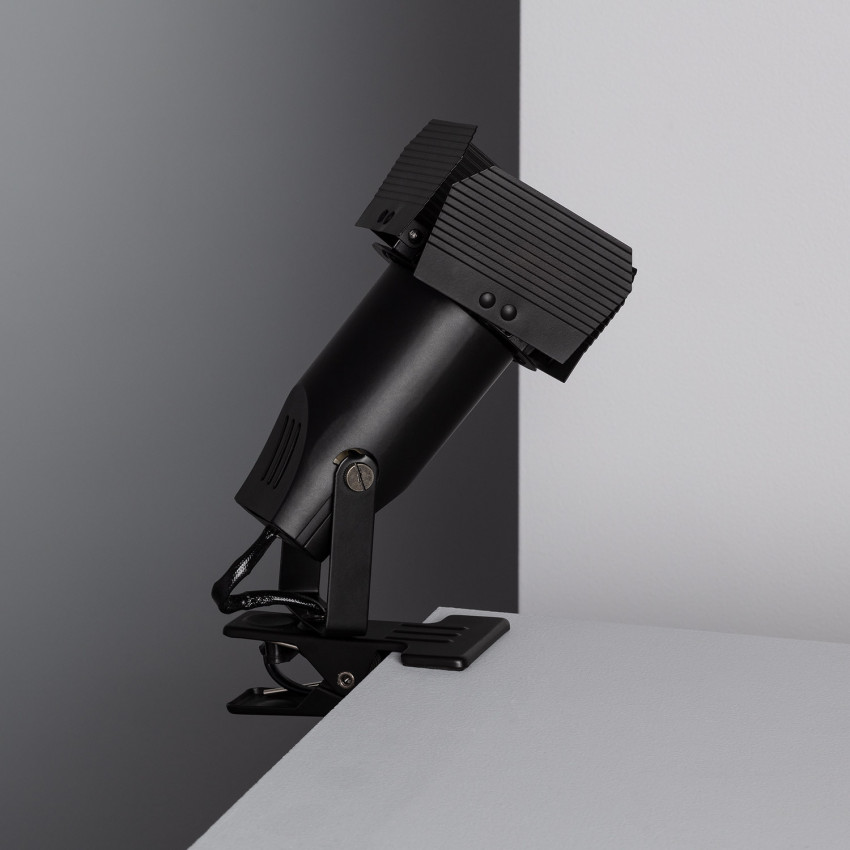 [UK] Lámpara de Mesa de Metal con Pinza Cinema Kurangna