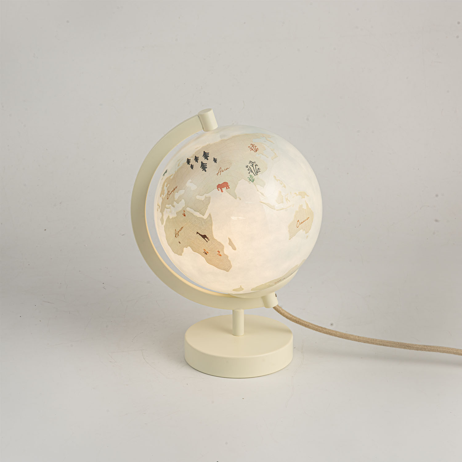 World Globe Table Lamp Ledkia