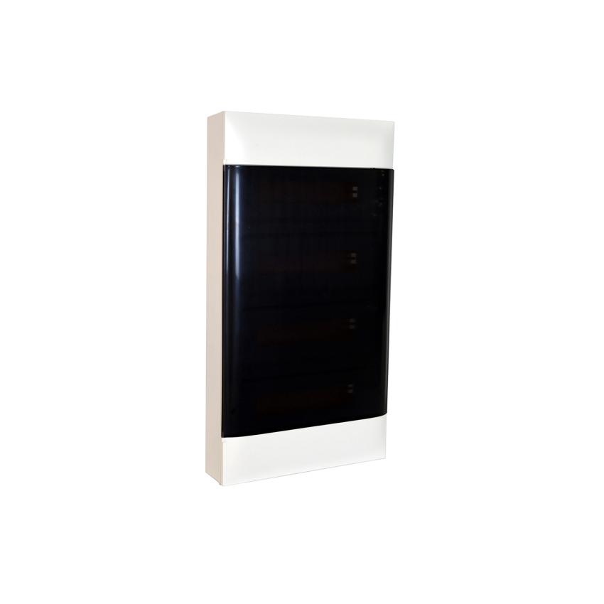 Practibox S Surface mounting box with Transparent door 4x18 Modules LEGRAND 137139